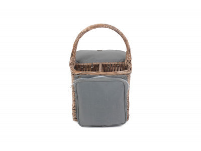 Basket, 2 BOTTLE BEACH HAMPER