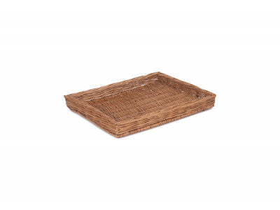 Basket, LIGHT STEAMED FLAT TRAY
