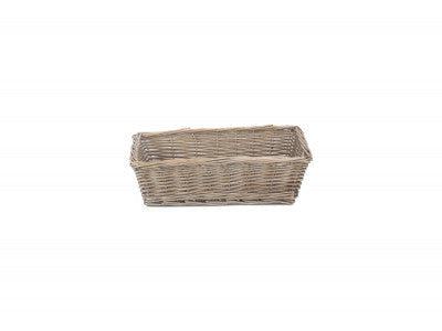 Basket, LARGE ANTIQUE WASH TAPERED TRAY