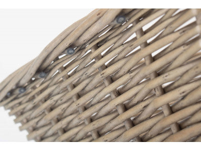 Basket, LARGE ANTIQUE WASH TAPERED TRAY