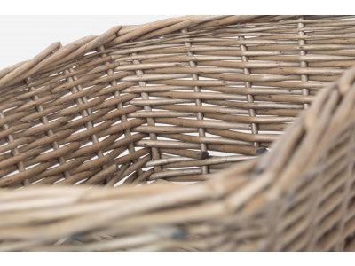 Basket, LARGE ANTIQUE WASH TAPERED TRAY