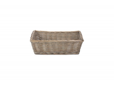 Basket, EXTRA LARGE ANTIQUE WASH TAPERED TRAY