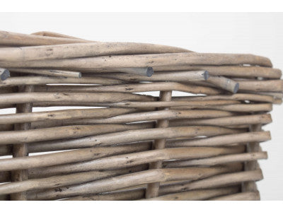 Basket, EXTRA LARGE ANTIQUE WASH TAPERED TRAY