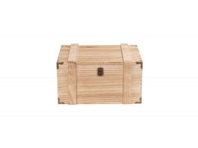 Basket, 6 BOTTLE WINE CHEST BOX