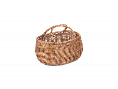 Basket, LIGHT STEAMED SWING HANDLED CORACLE SHOPPER