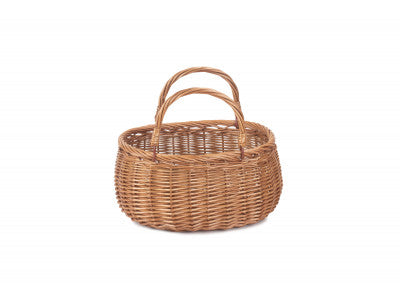 Basket, LIGHT STEAMED SWING HANDLED CORACLE SHOPPER