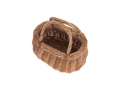 Basket, CHILD'S LIGHT STEAMED SWING HANDLED CORACLE SHOPPER
