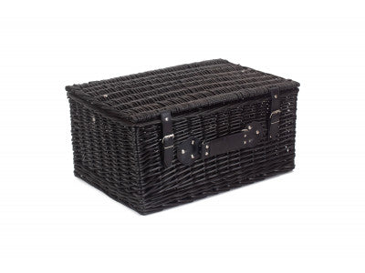 "Basket, 20" BLACK HAMPER"