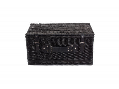 "Basket, 20" BLACK HAMPER"