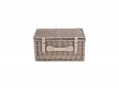 "Basket, 16" ANTIQUE WASH HAMPER"