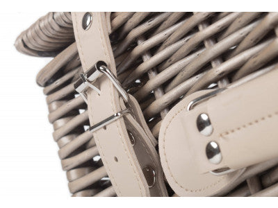 "Basket, 16" ANTIQUE WASH HAMPER"