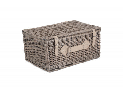 "Basket, 20" ANTIQUE WASH HAMPER"