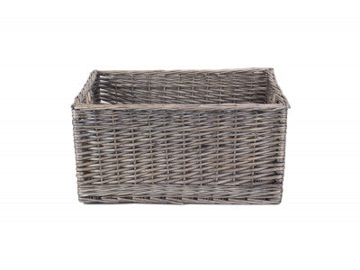 Basket, JUMBO ANTIQUE WASH STORAGE BASKET - UNLINED