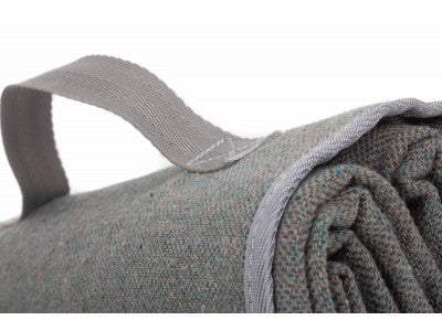 Basket, GREY TWEED PICNIC BLANKET