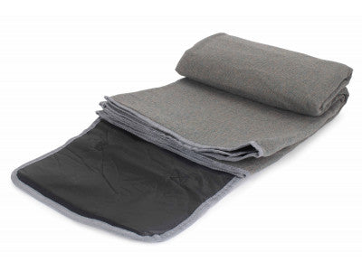 Basket, GREY TWEED PICNIC BLANKET