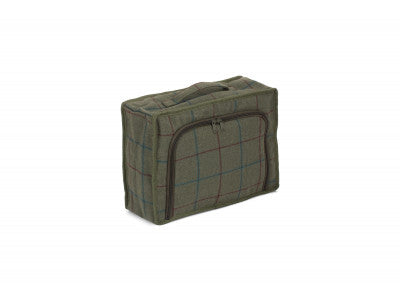 Basket, GREEN TWEED COOLER BAG