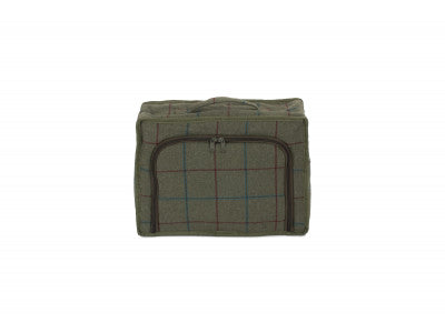 Basket, GREEN TWEED COOLER BAG