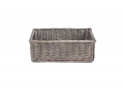 Basket, EXTRA LARGE ANTIQUE WASH FINISH TRAY