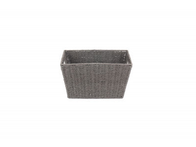 Basket, DEEP GREY PAPER ROPE TRAY - SMALL