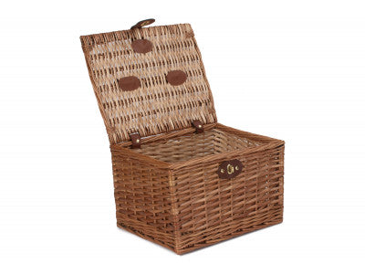 "Basket, LIGHT STEAMED 14" CHEST HAMPER"