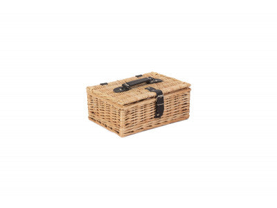 "Basket, 12" BUFF HAMPER"