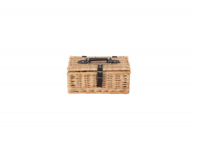 "Basket, 12" BUFF HAMPER"