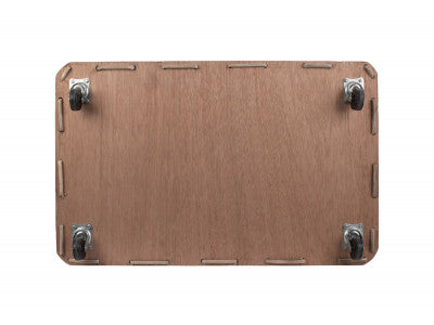 Basket, SMALL WHEELED RATTAN CORDURA LINED LOG BASKET