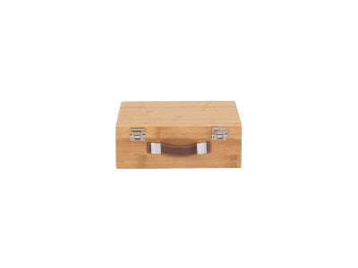 "Basket, 13" SMALL LUXURY BAMBOO BOX"