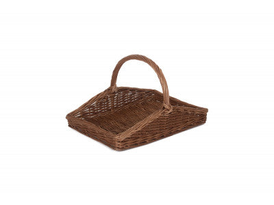 Basket, LIGHT STEAMED GARDEN TRUG