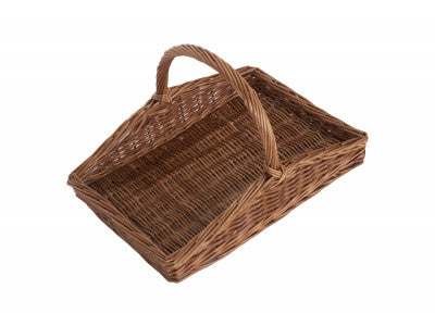 Basket, LIGHT STEAMED GARDEN TRUG