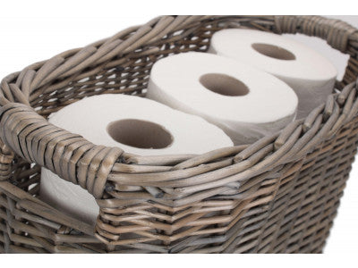 Basket, OVAL TOILET ORGANISER BASKET