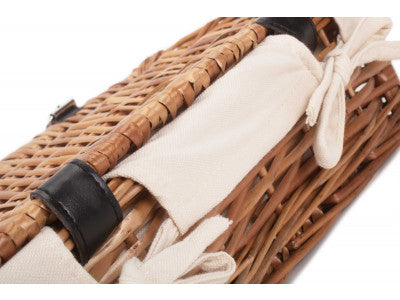 "Basket, SMALL 14" PACKAGING HAMPER with WHITE LINING"