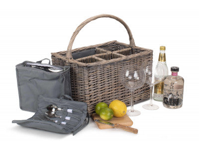 Basket, GREY GIN PRESENTATION BASKET