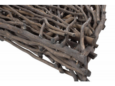 Basket, LARGE RUSTIC WILLOW HEART