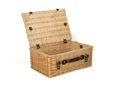 "Basket, 18" BUFF HAMPER"