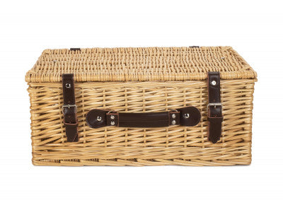 "Basket, 18" BUFF HAMPER"