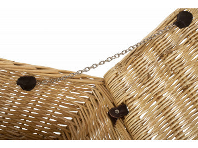 "Basket, 20" BUFF HAMPER"