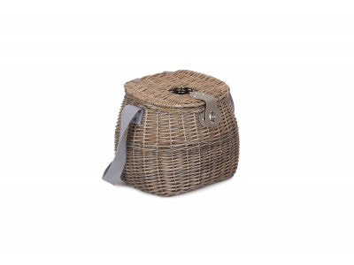 Basket, ANTIQUE WASH FISHING CREEL