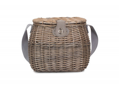 Basket, ANTIQUE WASH FISHING CREEL