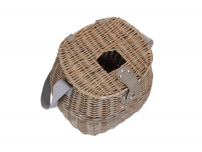 Basket, ANTIQUE WASH FISHING CREEL
