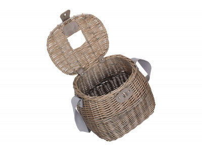 Basket, ANTIQUE WASH FISHING CREEL