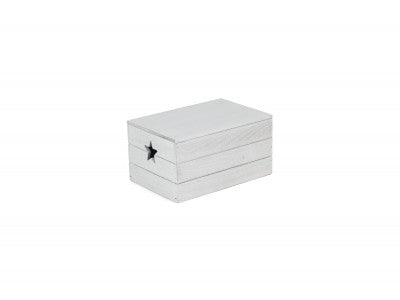 Basket, SMALL VINTAGE STAR CUT OUT BOX 