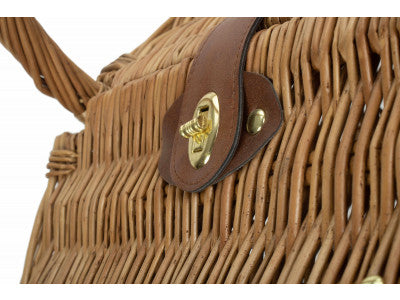 Basket, SLOPE-SIDED LIGHT STEAMED HAMPER 