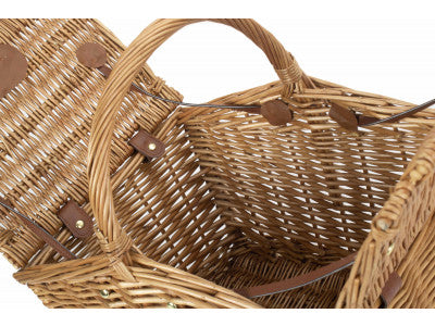 Basket, SLOPE-SIDED LIGHT STEAMED HAMPER 