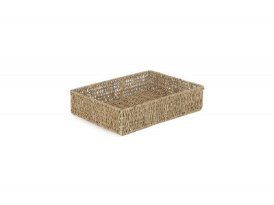 Basket, LARGE RECTANGULAR SEAGRASS TRAY