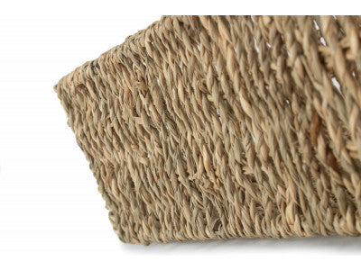 Basket, LARGE RECTANGULAR SEAGRASS TRAY