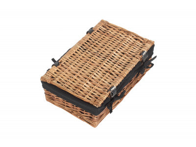 "Basket, 15" PACKAGING HAMPER with BLACK LINING"