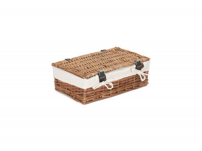 "Basket, 15" PACKAGING HAMPER with WHITE LINING"