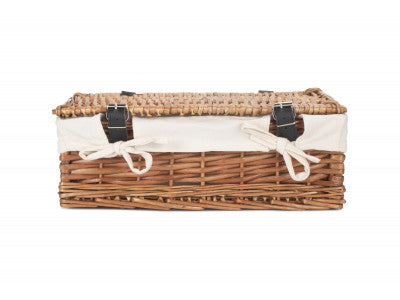 "Basket, 15" PACKAGING HAMPER with WHITE LINING"