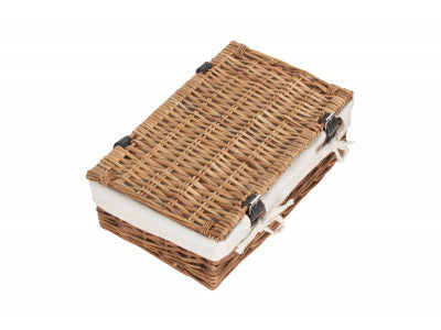 "Basket, 15" PACKAGING HAMPER with WHITE LINING"